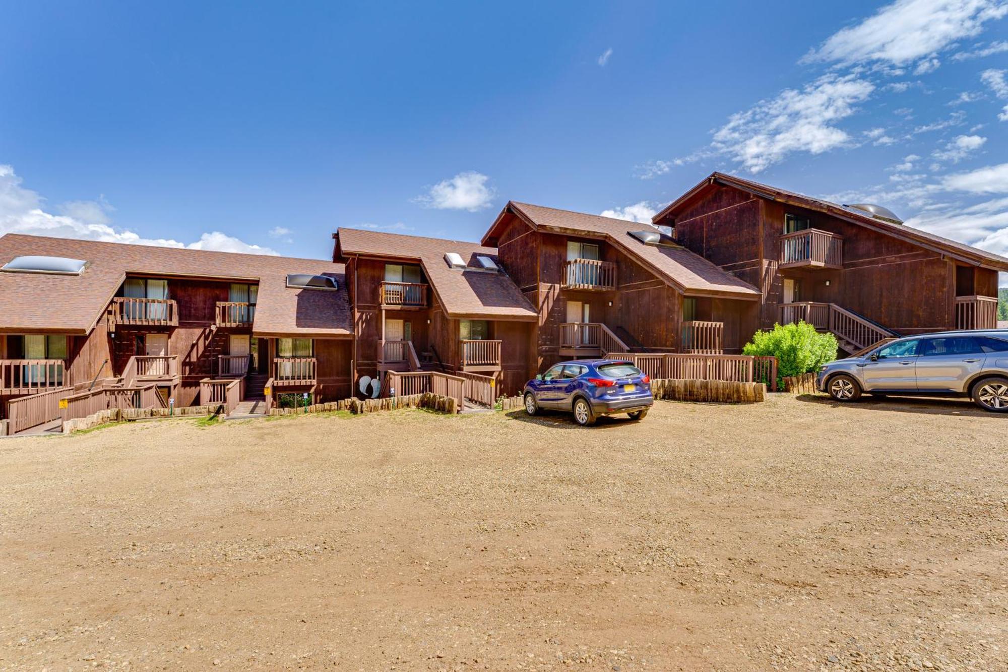 Angel Fire Mountain Condo Steps To Ski Resort! エクステリア 写真