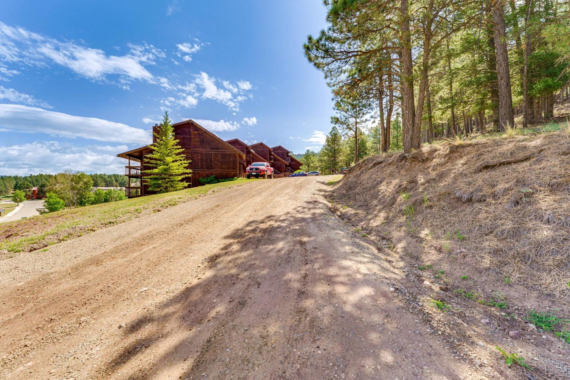 Angel Fire Mountain Condo Steps To Ski Resort! エクステリア 写真